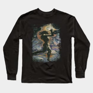 Doors of Perception - Jean Delville - esoteric vintage art Long Sleeve T-Shirt